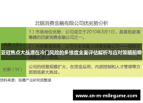 亚冠焦点大战潜在冷门风险的多维度全面评估解析与应对策略前瞻